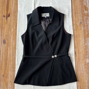 Vintage Chantelle New York Sleeveless Blazer/Vest/Waistcoat Size 12